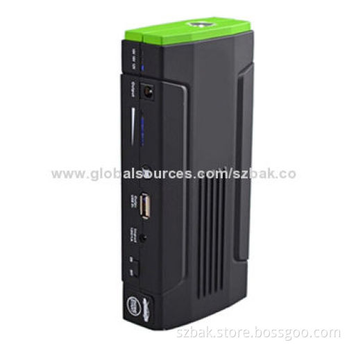 Mini Super Portable Multifunction Car Jump Starter, 13,600mAh Capacity, Sized 165 x 79 x 40mm